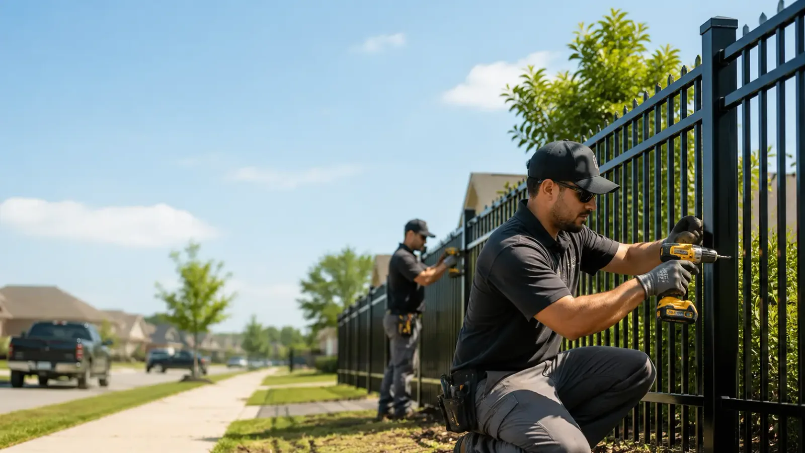 Metal Fence Installation in Pleasant Grove, AR